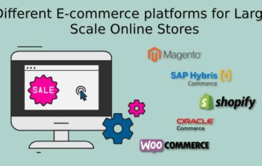 Different E-commerce platforms for Large Scale Online Stores